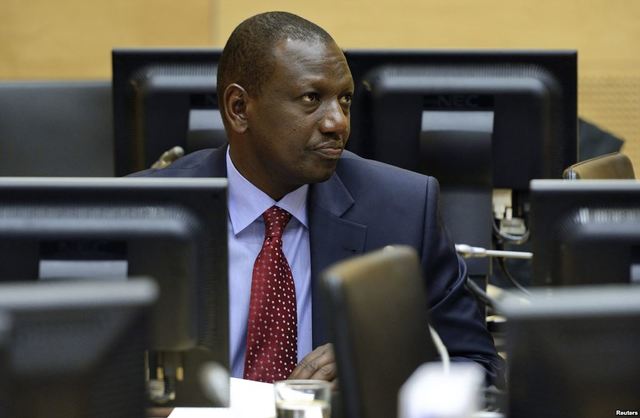 William Ruto pleads not guilty