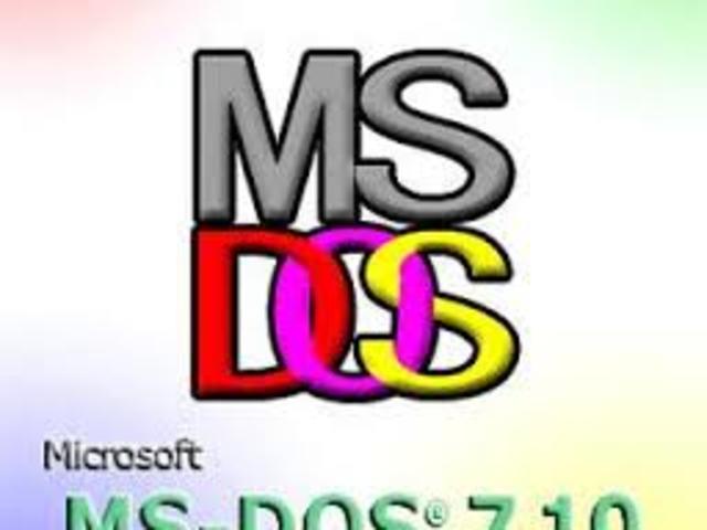 MS-DOS y la familia Windows