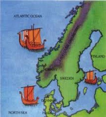 Vikings from the Scandinavian lands