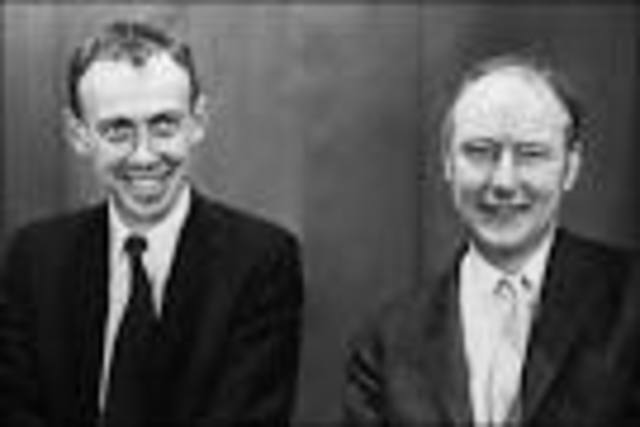 Francis Crick y James Watson
