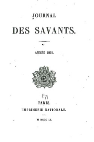 Le journal de Savants