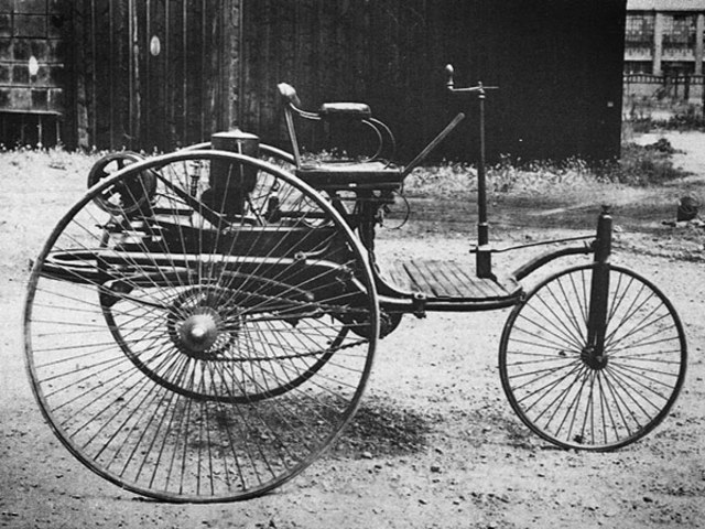 The First car was produced