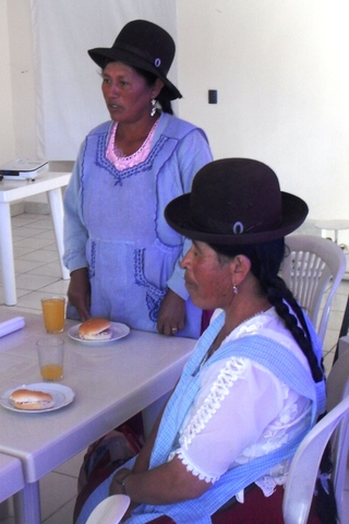 Taller percepciones sobre cambio climático de mujeres en la cuenca baja del río Tupiza