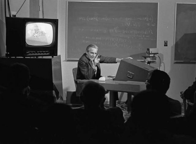 Engelbart Makes His Mother of All Demos Presentation