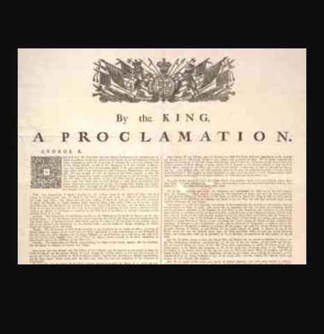 Proclamation of 1763