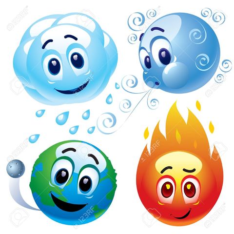 347 A.c - "CUATRO ELEMENTOS FORMAN LA MATERIA"