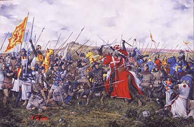 Battle of Bannockburn.