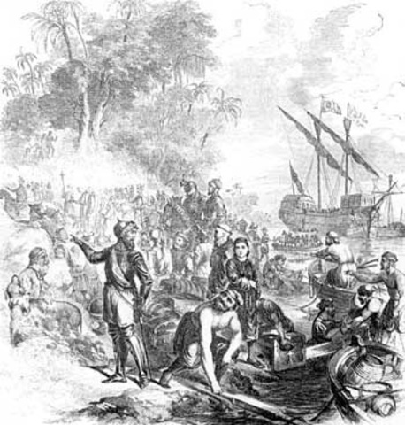 De Soto Reaches North America