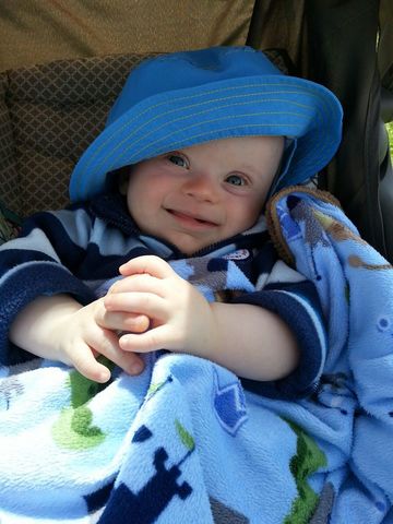 The day my little brother Bailey was born.