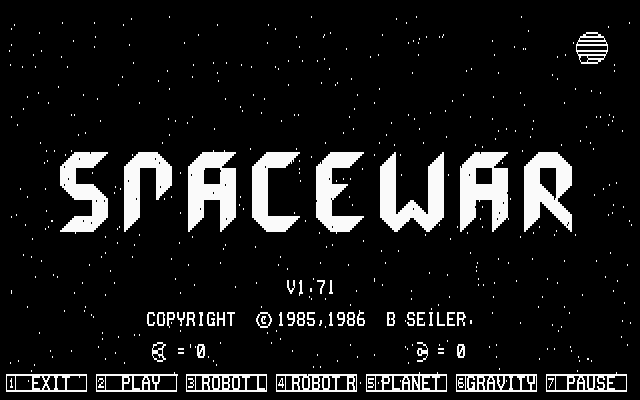 Estreno de Spacewar