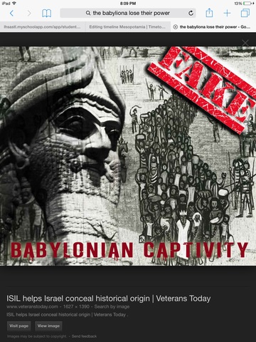 The Babylonians loose their power