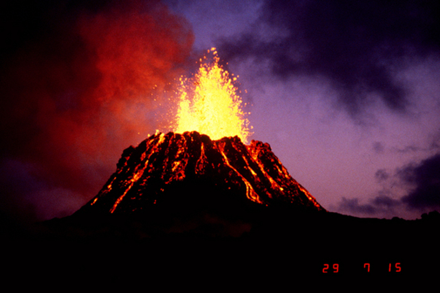 Kilaua Volcano Eruption