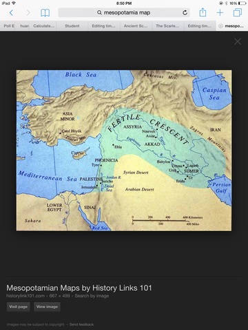 The Assyrians take control of Mesopotamia