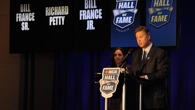 Inaugural class of the NASCAR Hall of Fame was announced in Charlotte, NC