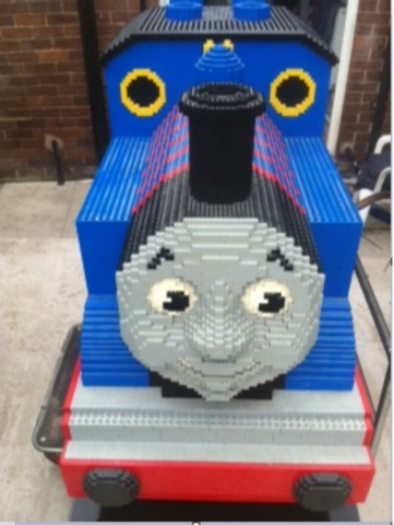 The time I seen a lego tomas the train.