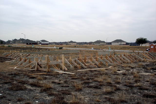 The Fill Is Brought In and the Plumbing In Place