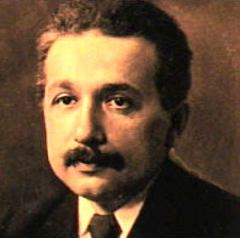 I discover the theory of relativity