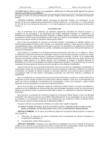 Reforma Integral de la Educación Media Superior