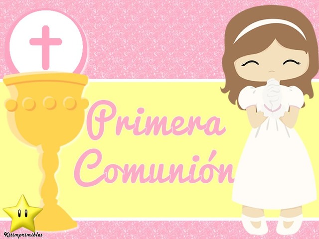 mi primera comunion