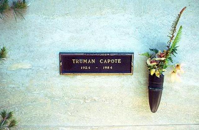 Friend Truman Capote dies
