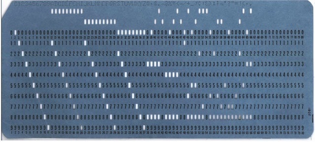 Herman Hollerith invents punch card system