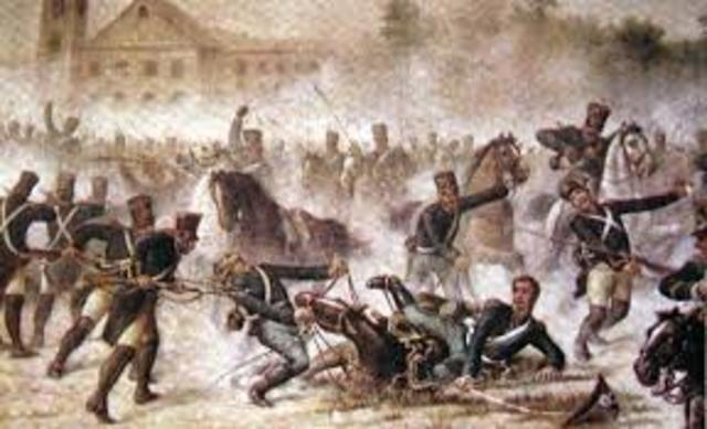 Combate De San  Lorenzo