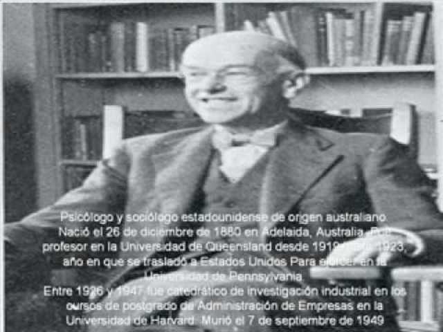 RELACIONES HUMANAS ELTON MAYO