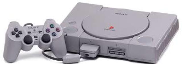 Sony released the PlayStation