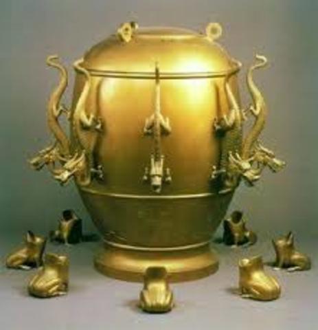 Se fabricó el primer sismógrafo