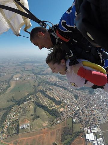 Salto de paraquedas em Boituva