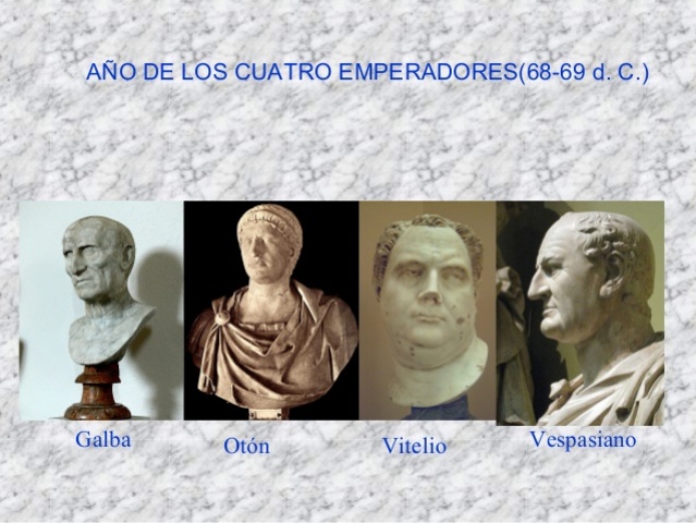 69 d.c. El Año de los cuatro emperadores.