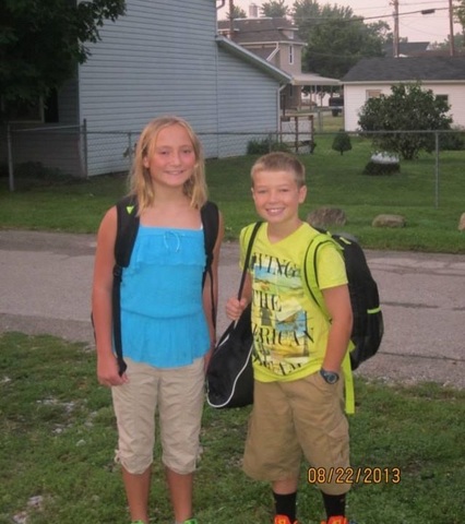 First day of middle school