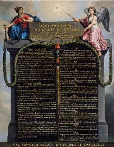 "Declaration of the Rights of Man and the Citizen"