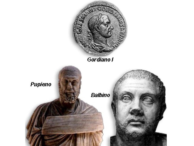 Emperadores Pupieno y Balbino