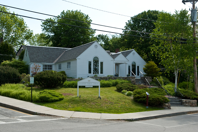 Walking to the library