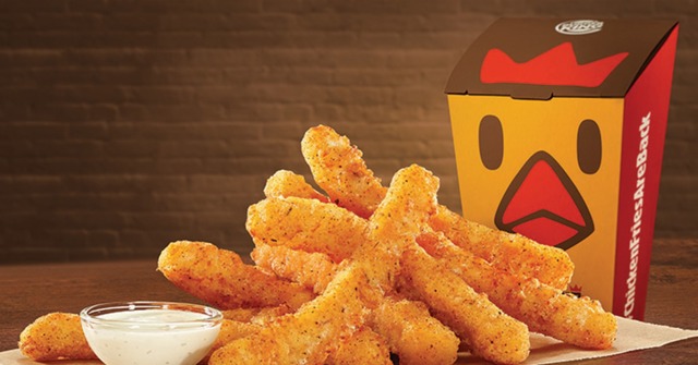 Burger King makes chicken fries