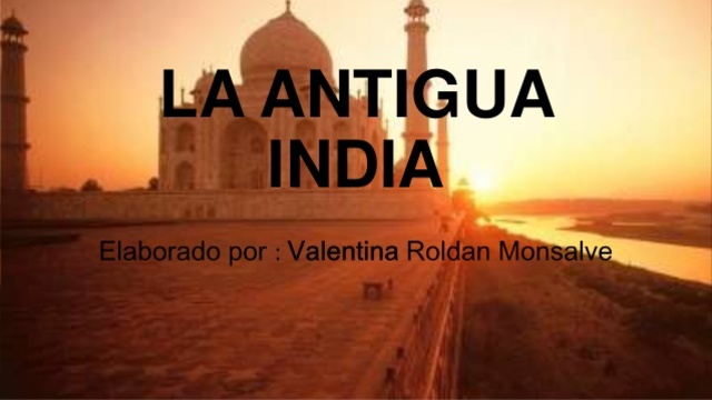 En la india antigua