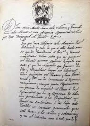 decreto de 1823