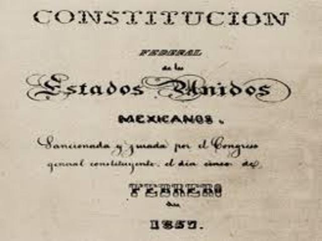 Consttución Política de 1857