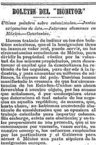 Decretos sobre colonización