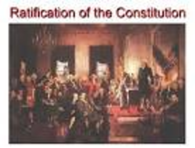 Ratification of the United States Constitution