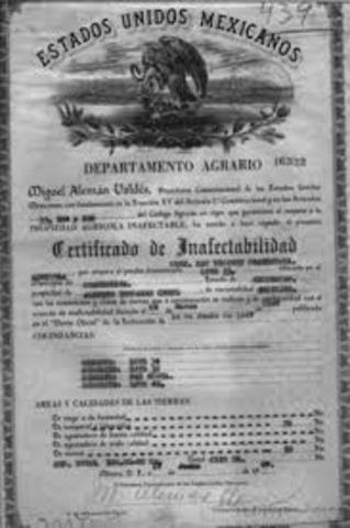 ley federal de reforma agraria