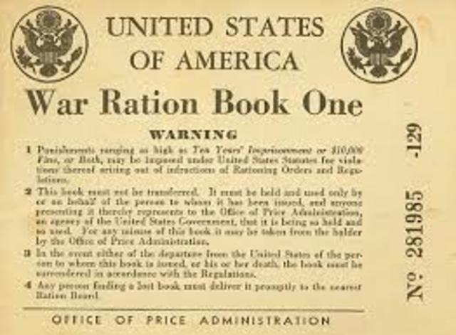 Office of Price Administration issues Ration Book One