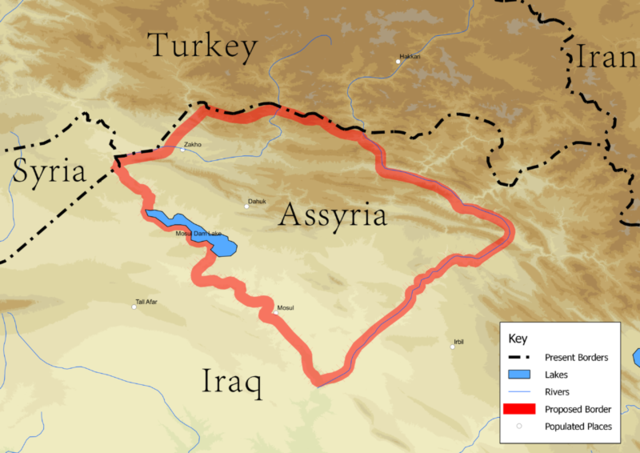 Assyria regains its independence.