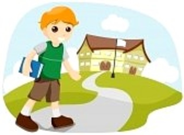 Preparandome para entrar a clases