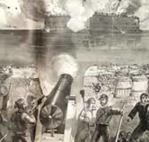The Battle of Fort Sumter