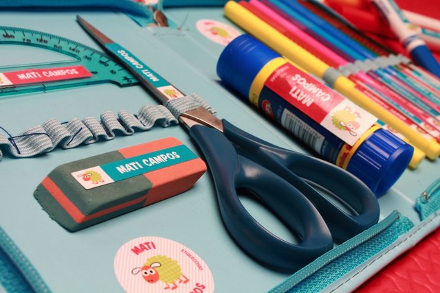 Empece a acomodar mis cosas para la escuela