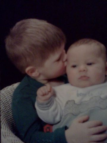 my little brother was born