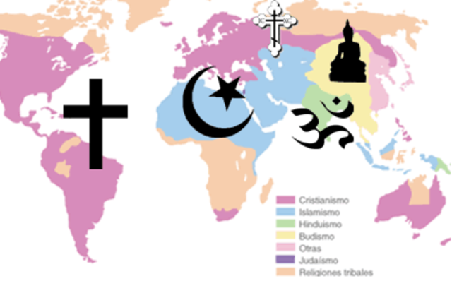 550 d.C. Religiones en el mundo