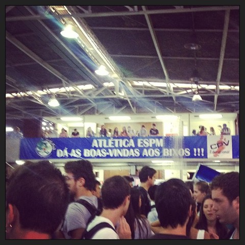 Primeiro dia de aula na ESPM